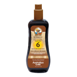 Australian Gold SPF 6 Spray Gel With Bronzer 237ml