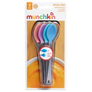 White Hot Safety Spoons
