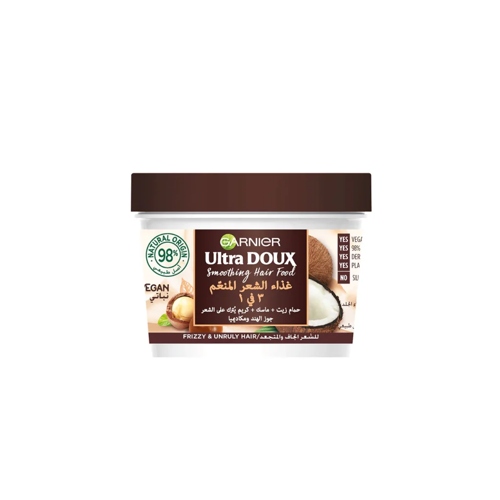 GARNIER Ultra Doux Hair Food Coconut & Maccadamia 3 in 1 Treatment