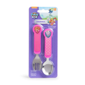 Munchkin PAW Patrol Pink Utensil Set 12+ MONTHS