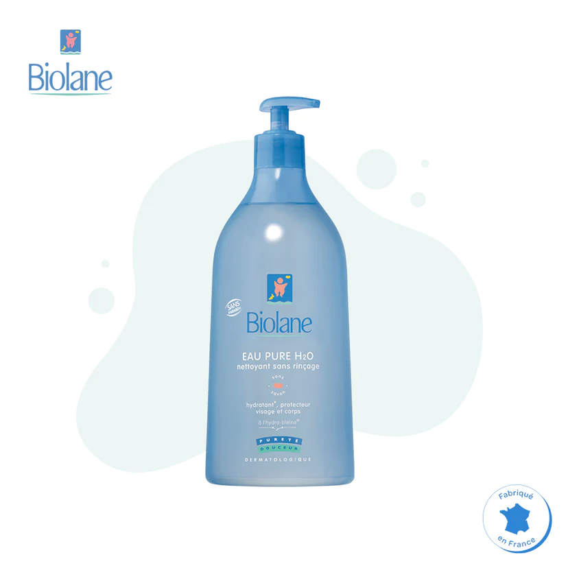 Biolane Lebanon - Formulé à 97% d'ingrédients d'origine naturelle, l'Eau  Pure H2O Biolane permet de nettoyer parfaitement et en douceur la peau du  bébé. #Biolane #biolanelebanon #babycareproducts #babycare #babyskincare  #family