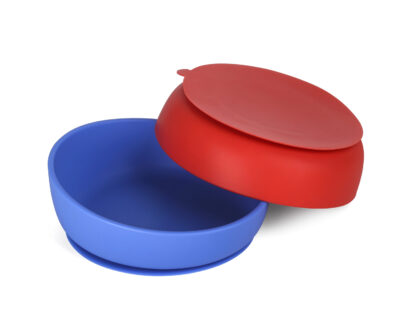 Doidy slanted bowl with suction base