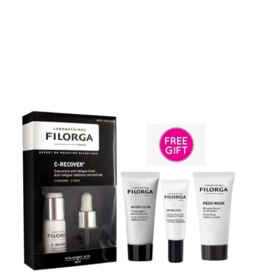 FILORGA c-recover 3 x10ml+ free 7ml oxygen glow + free 4ml ncef eyes + free 15ml meso mask