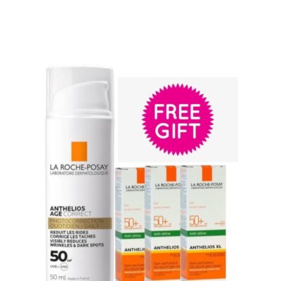 LA ROCHE POSAY Anthelios Age Correct Spf50+    +3X5ML ANTHELIOS ANTI-SHINE 50+