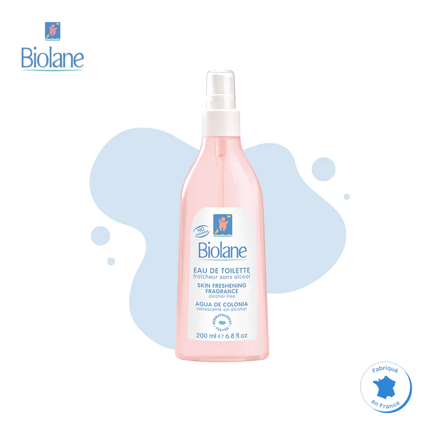 Biolane Spray Eau de Toilette Fraîcheur Sans Alccol 200ml