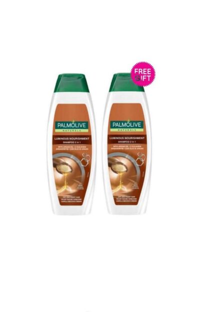 BUY 1 PALMOLIVE SHAMPOO  LUMINOUS NOURISH ARGAN 380ML GET 1 FREE