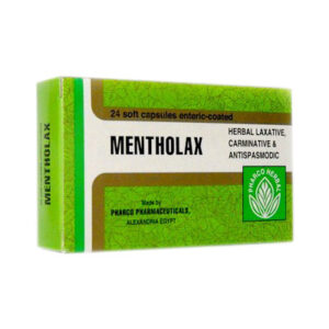 Herbal Mentholax Laxative - 24 Capsules