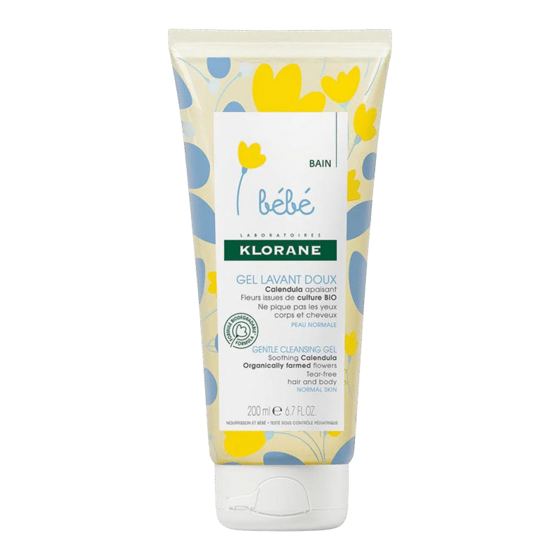Gentle Foaming Gel - 200 ml klorane