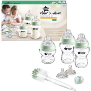 Tommee Tippee 0m+ Newborn Starter Set Glass