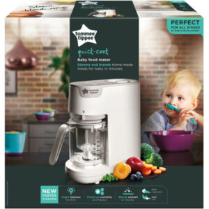 Tommee Tippee Quick Cook Baby Food Maker White