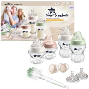 Tommee Tippee 0m+ Newborn Starter Set Transparent