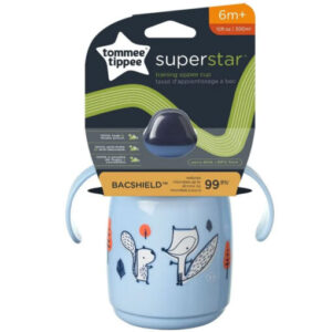 Tommee Tippee 6m+ 300ml Superstar Water Bottle Blue