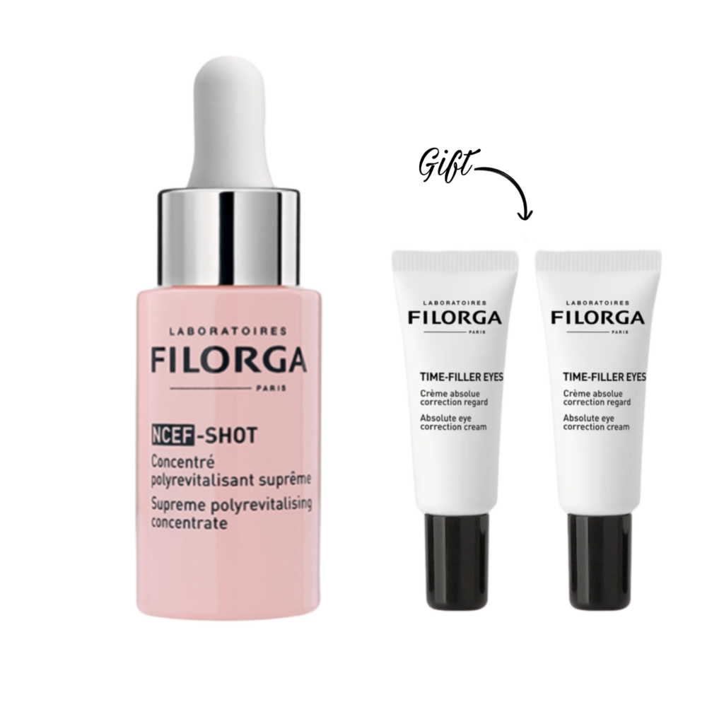Filorga NCEF-SHOT 15ML+FREE 2*4ML FILORGA TIME FILLER EYES