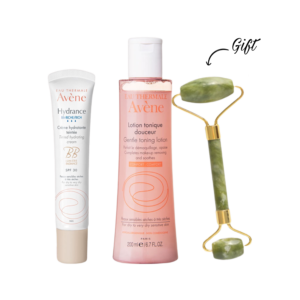 Eau Thermale Avène HYDRANCE RICHE BB CREAM SPF 30+Eau Thermale Avène GENTLE TONING LOTION 200ML+JADE ROLLER FREE