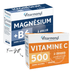 Magnésium+B6 + Vitarmonyl Vitamine C 500 Effervescent