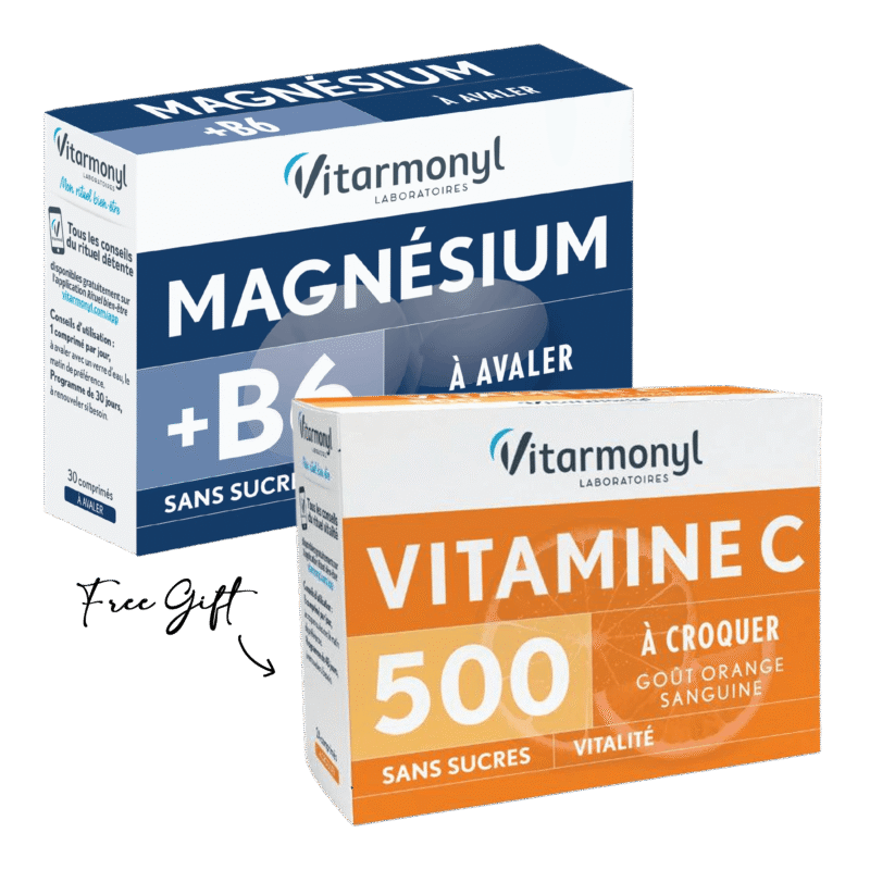 Magnésium+B6 + Vitarmonyl Vitamine C 500 Effervescent