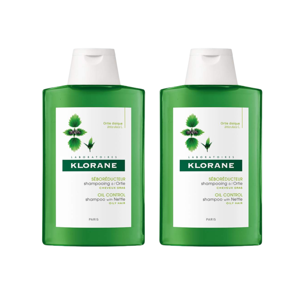 Klorane SHAMPOO WITH NETTLE 2*200ML