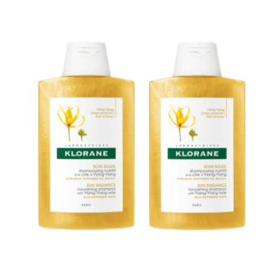 Klorane NOURISHING SHAMPOO WITH YLANG-YLANG 2*200ML