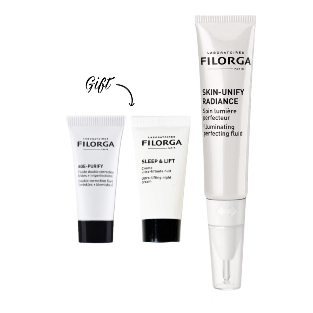 Filorga SKIN UNIFY RADIANCE 15ML+15ML AGE-PURIFY FREE +15ML SLEEP & LIFT FREE