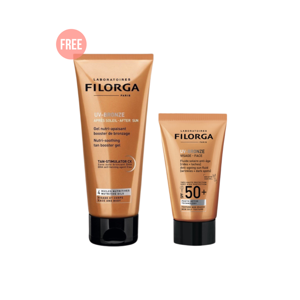 Filorga UV-BRONZE FACE SPF50+ 40ML + FREE FILORGA UV-BRONZE AFTER SUN