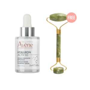 Eau Thermale Avène HYALURON ACTIV B3 CONCENTRATED PLUMPING SERUM 30ML + FREE JADE ROLLER