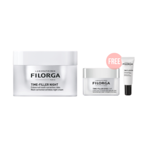 Filorga TIME-FILLER NIGHT 50ML + FREE TIME FILLER 5XP CREAM 15ML + FREE TIME FILLER EYES 4ML