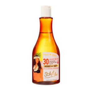 Soleil Des Iles - Huile Seche SPF 30 Parfum Tiare 150ML