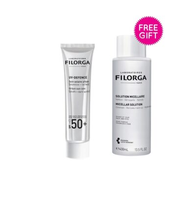 Filorga UV DEFENCE ANTI-AGEING ANTI-BROWN SPOT SUN CARE 40ML+free gift Filorga ANTI-AGEING MICELLAR SOLUTION 400ML