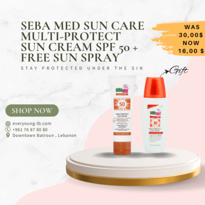 Seba Med Sun Care Multi-Protect Sun Cream SPF 50 + Free Sun Spray