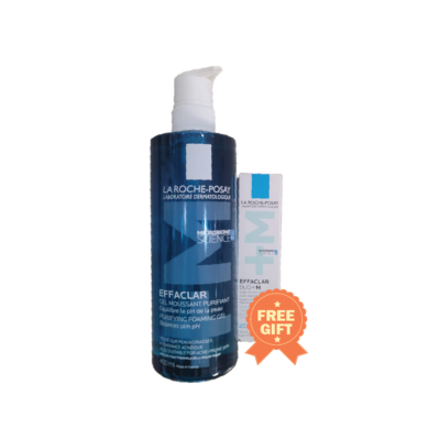 La Roche-Posay Effaclar Foaming Gel 400ml+ FREE Effaclar Duo 15 ml