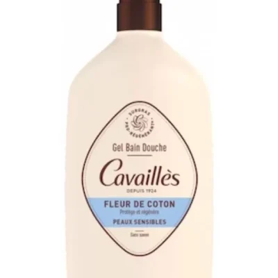 Roge Cavailles Bath and Shower Gel for Sensitive Skin Cotton Flower – 1L