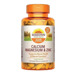 sundown Calcium Magnesium & Zinc - 100 Tablets