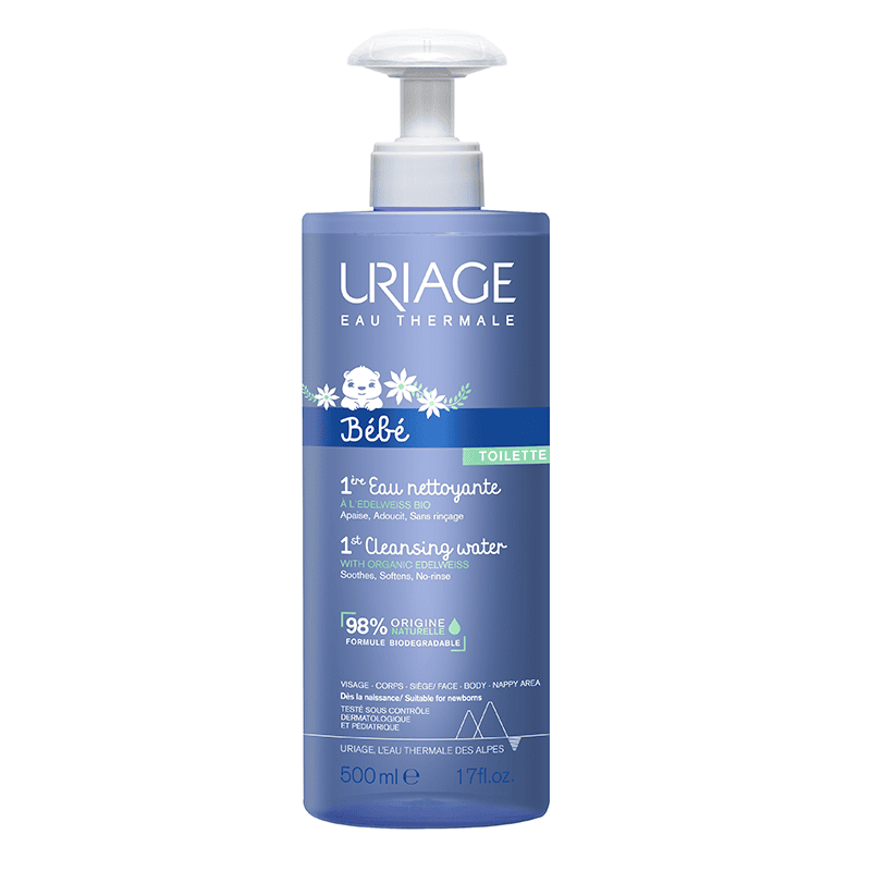 Uriage Bebe 1ere Eau Nettoyante Sans Rincage 500ML