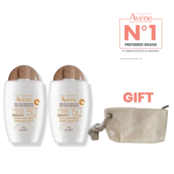 Avène Tinted Mineral Fluid SPF50+ Duo Pack Bundle