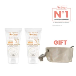 Avène Mineral Cream Fragrance Free SPF50+ Duo Pack Bundle