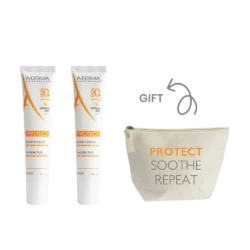 ADERMA 2x ADERMA PROTECT FLUIDE INVISIBLE SPF50+ 40ML + Pouch (Gift)