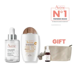 Avene Hyaluron Activ B3 Serum & Tinted Mineral Fluid SPF50+ Bundle