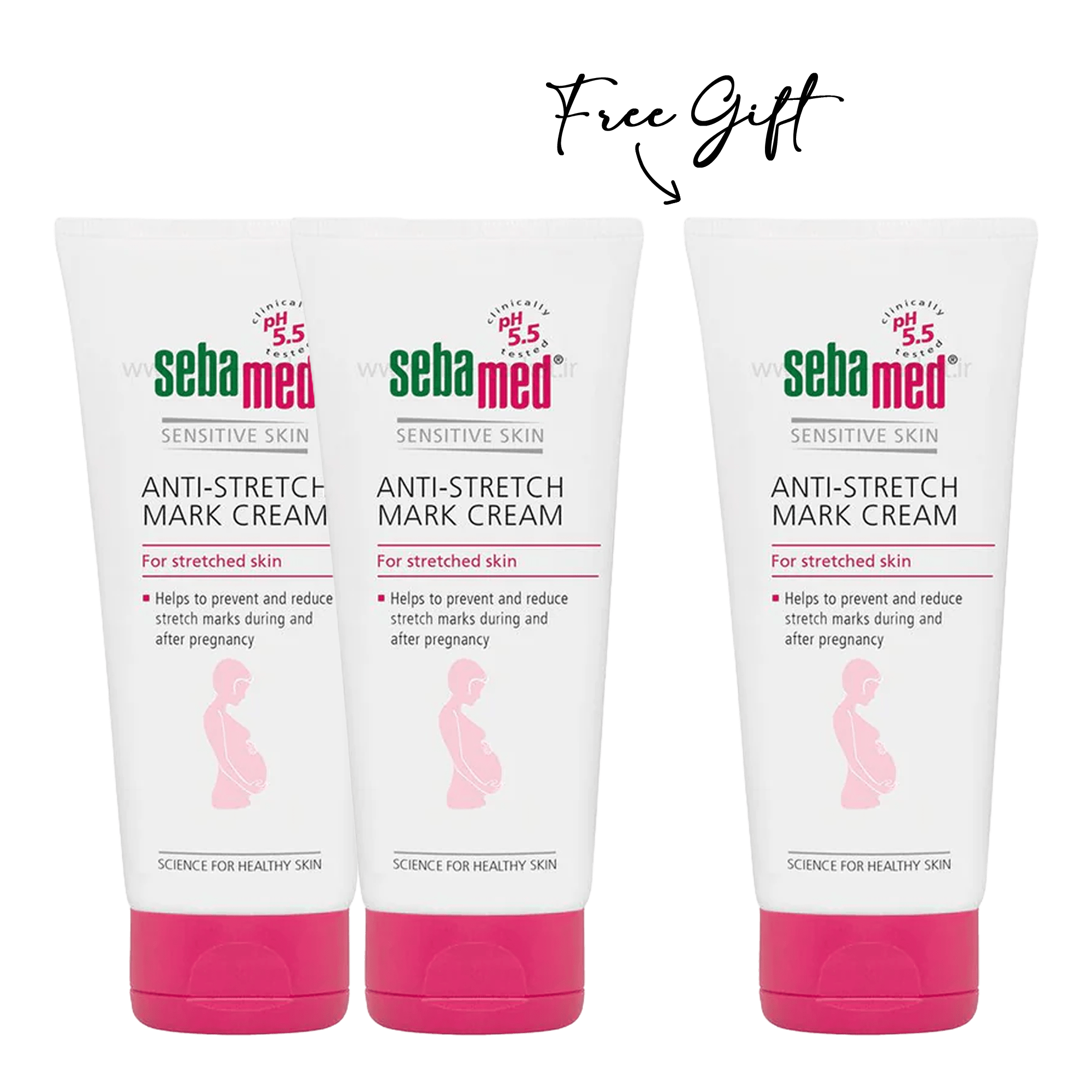 Buy 2 Get 1 Free Anti-Stretchmark Cream - 200 ml
