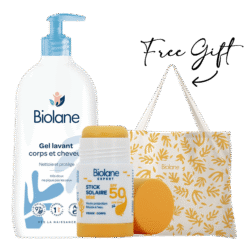 2 In 1 Body & Hair Wash Gel - 750ml + Sun Stick Spf 50 + Free Gift Bag