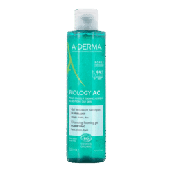 Biology AC Purifying Cleansing Foaming Gel – 200 ml & Phys-ac Perfect Anti-blemish Fluid - 40 ml + Free Gift Cleaning Brush