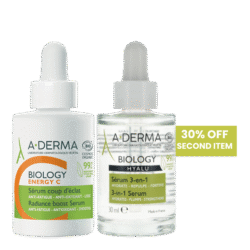Biology Energy C Radiance Boost Serum & Get 30% Off Aderma Biology Hyalu 3 In 1