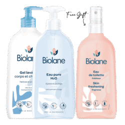 Body & Hair Cleanser - 750 ml, Pure Water H2o – 750 ml & Free Gift Skin Freshening Fragrance – 200 ml