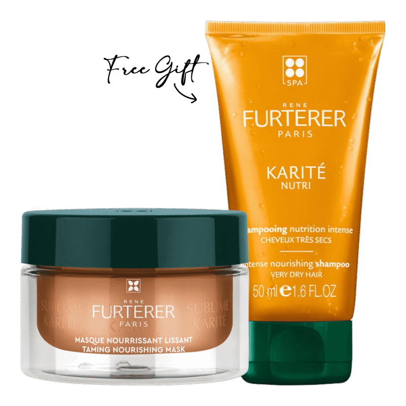 Karité Nutri, Intense Nourishing Shampoo - 200 ml + Sublime Karité Taming Nourishing Mask Very Dry Hair