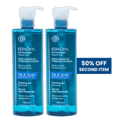 Keracnyl Foaming Gel Double Bundle 50% Off on the Second Item