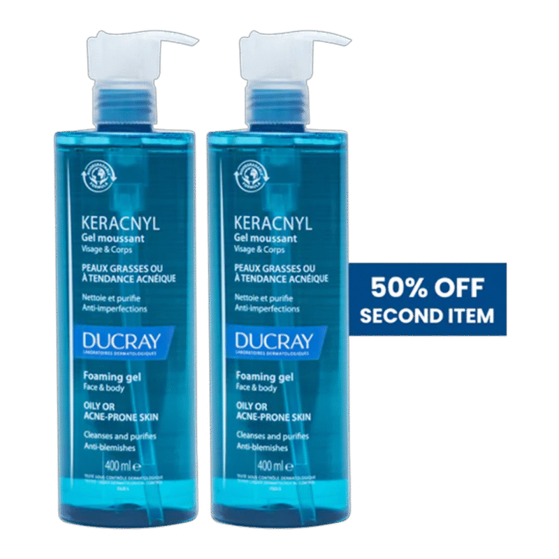 Keracnyl Foaming Gel Double Bundle 50% Off on the Second Item