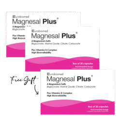 Magnesal Plus x30 capsules Buy 2 get 1 Free