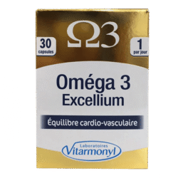 Omega 3 Excellium - 30 Capsules