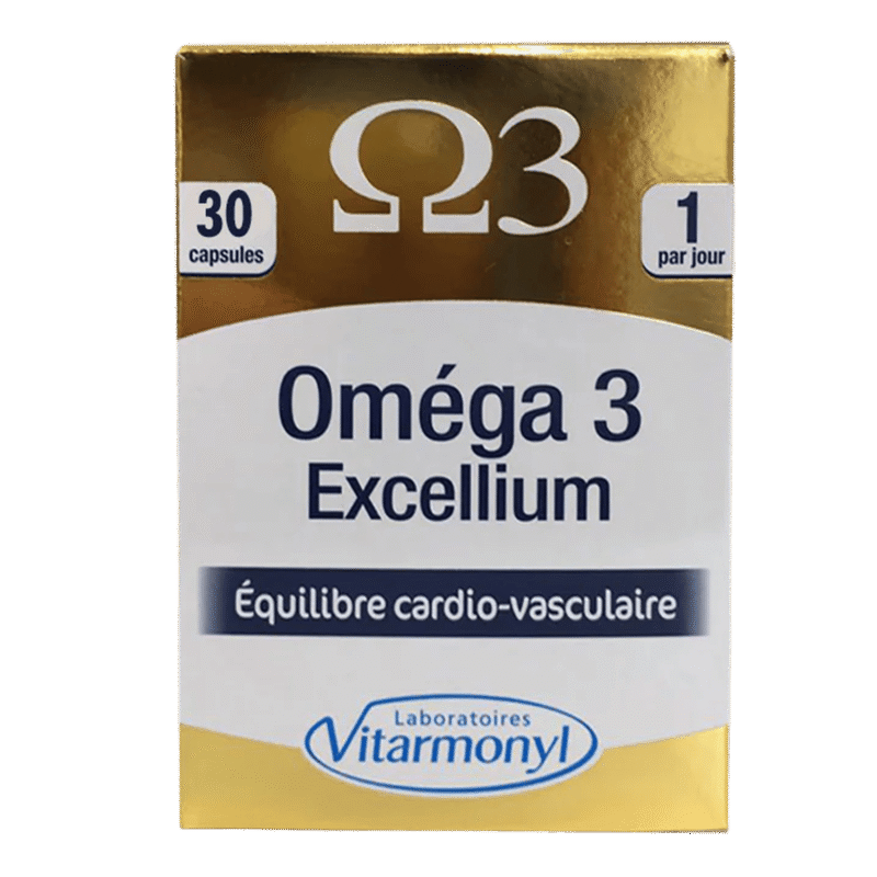 Omega 3 Excellium - 30 Capsules