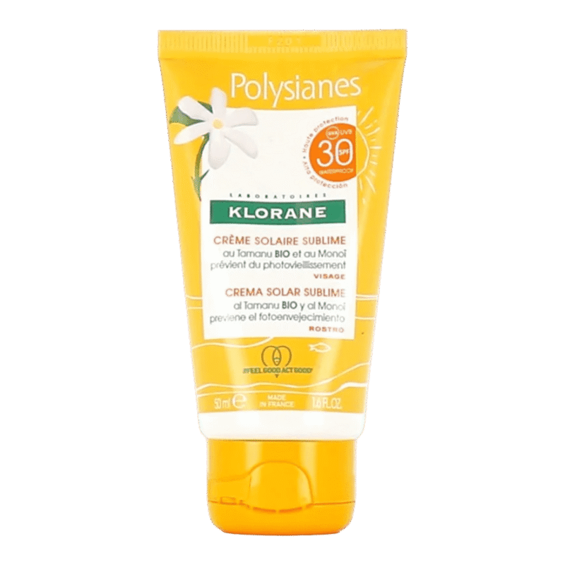 Sun Gel-Cream Spf 30 With Organic Tamanu & Monoi Body & Face - 50 ml
